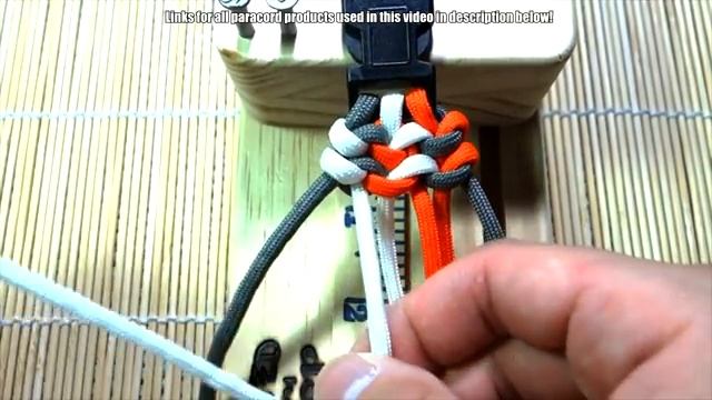 How to Make a Mated Snake Knot Paracord Bracelet Tutorial_270p_360p