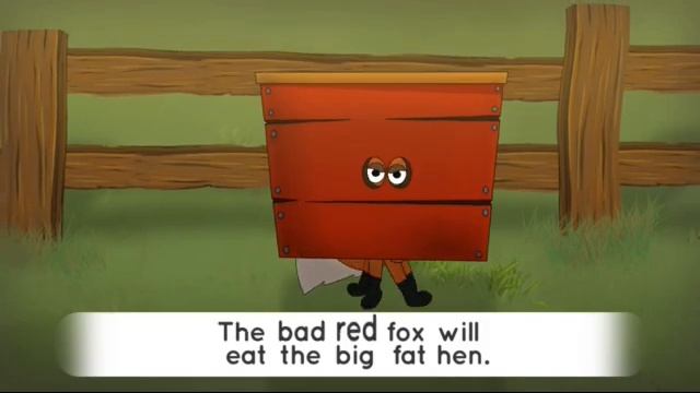 Легкое чтение на английском с детьми. The Fox in the Box. Практикуем -ox. Выпуск 18
