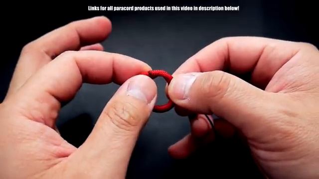 How to Make A Paracord Ring Tutorial _ Cobra Knot Paracord Ring(360P)