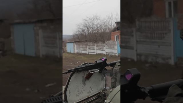 поездка на бтр по деревне