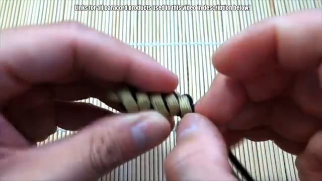 Furiosa_s Weave Mad Max Style Paracord Bracelet Tutorial(360P)