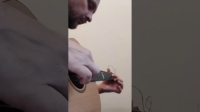 Фрагмент пьесы для гитары - Guitar piece fragment