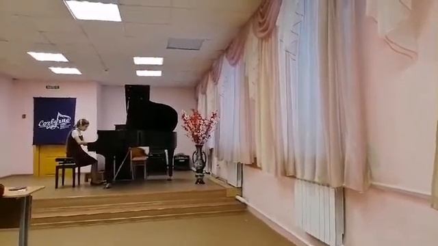 Лидия Букур 12 лет. М. Московский, Этюд №6
