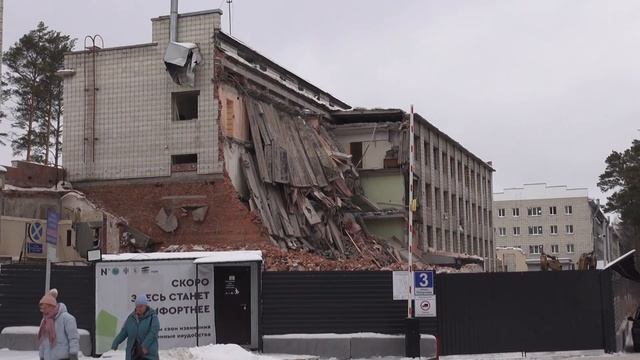 В Академгородке сносят историческое здание Физико-математической школы // "Новости 49" 18.11.24