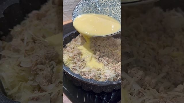 заливной пирог с капустой