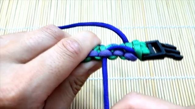 How to Make a Hulk Themed Rigid Solomon Paracord Bracelet Tutorial(360P)