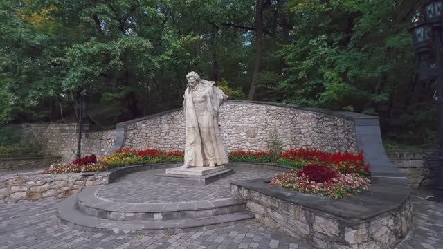 Памятник А.С. Пушкину в Железноводске.