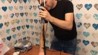 Торшер с фотографиями (сборка Хольмэ IKEA)