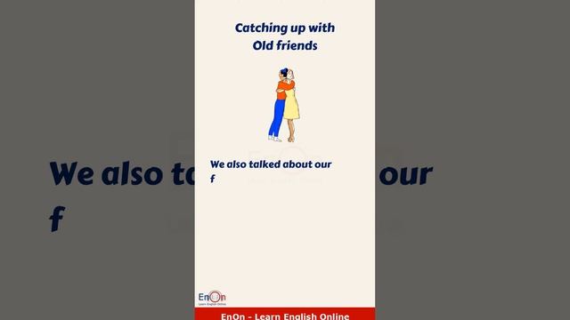 Learn English through short story ⭐ Catching Up with Old Friends ⭐#shorts