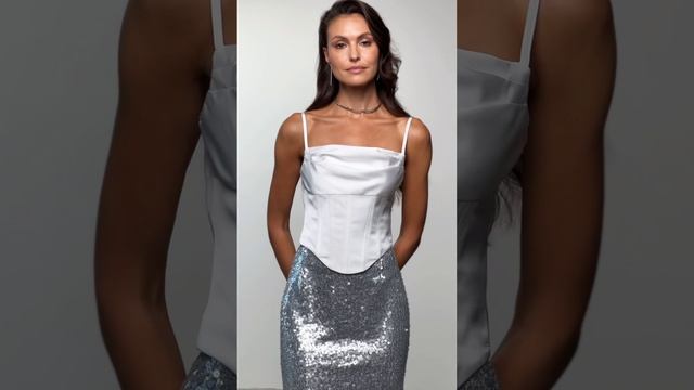 NEW YEAR 25. Топ С2591, Юбка С4593