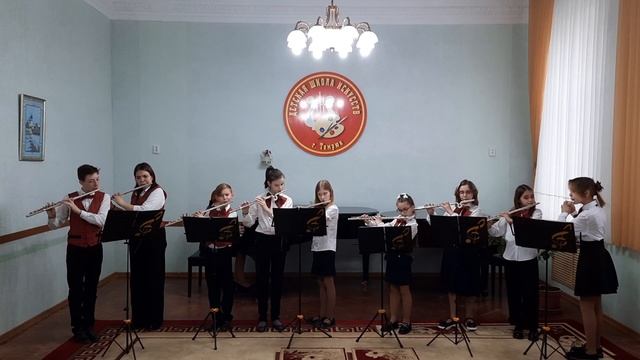 В. Сапаров Босанова Ансамбль флейтистов Орфей