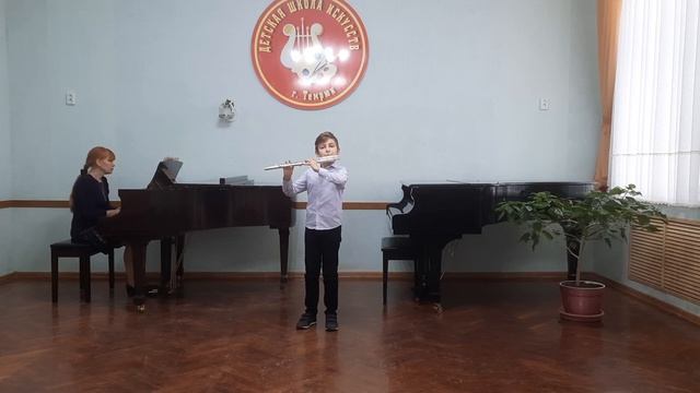 Скалюн Тимофей 6.11.2014г.(8 лет), МБУДО ДШИ г.Темрюк, Краснодарский край.Г.Гендель "Жига".