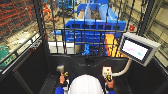 Пресс-ножницы с боковым прессом Orca 1000