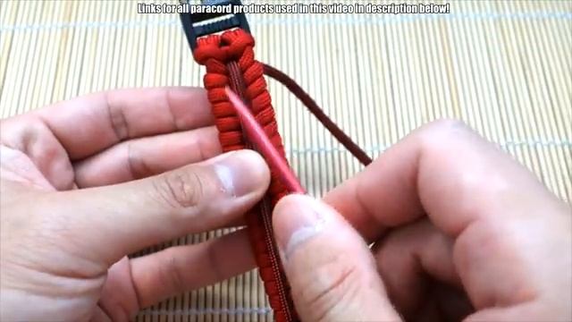 How to Make the Ridged Fishtail Paracord Bracelet Tutorial(360P)