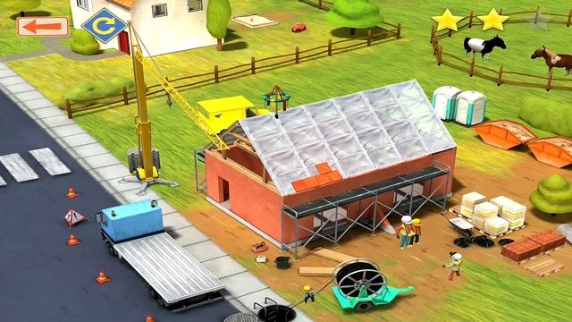 Игры для мальчиков - Маленькие строители и рабочие машины