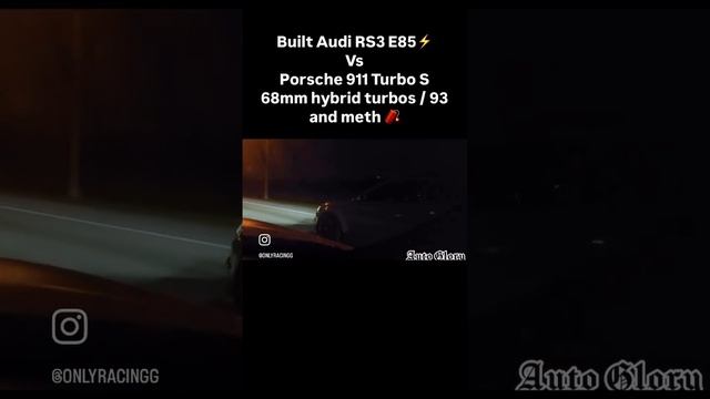 Audi rs3 vs Porsche Turbo S