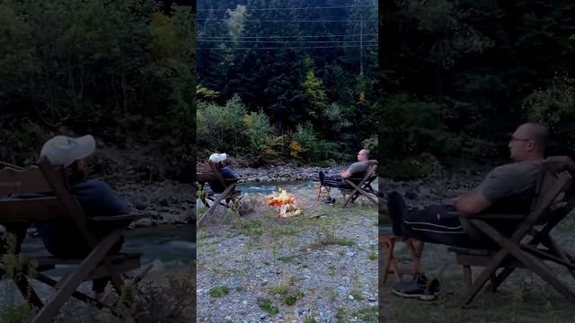 лучший отдых в мире) #укостра #архыз #лес #отдых #вгорах #река #природа #camping #naturelover #кчр