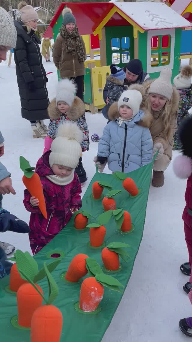 Морковка 🥕🥕🥕 на снегу