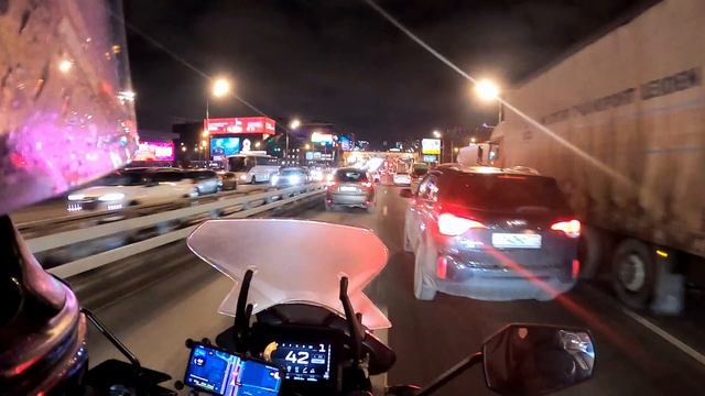 Осенний ноябрьский таймлапс с 2х колес