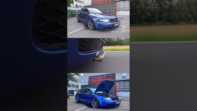 Старый дед на Audi RS4 V8 🔥🔥🔥