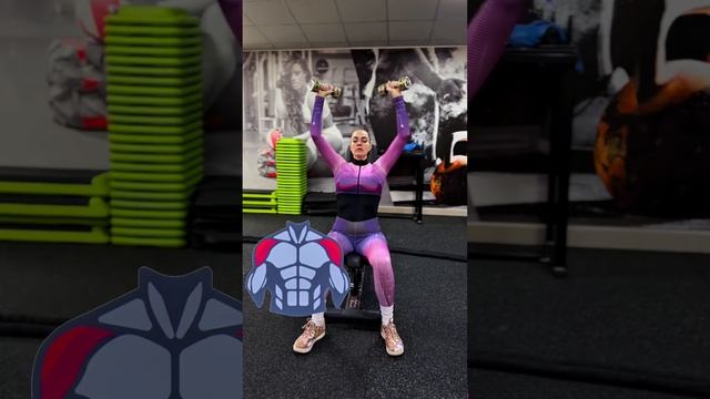 ЖИМ ГАНТЕЛЕЙ СИДЯ