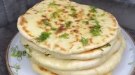 Турецкий ХЛЕБ на сковороде...🍞😋 Рецепт в описании ✍️