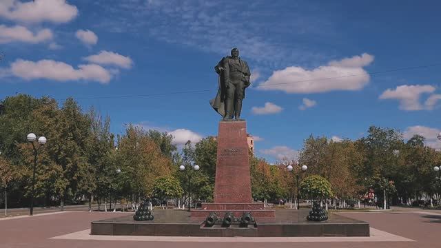 Памятник А.П. Ермолову в Минеральных Водах.