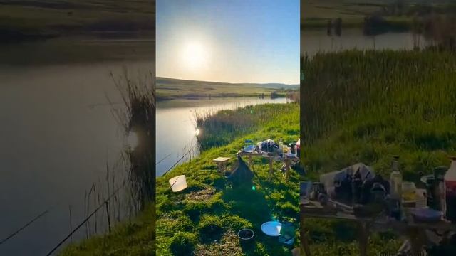 на рыбалочке)) #fishing #campingcooking #nature #outdoorcooking #рыбалка #food #camping #природа
