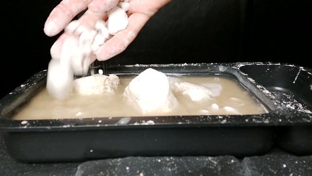 АСМР ~ Замачивание мела