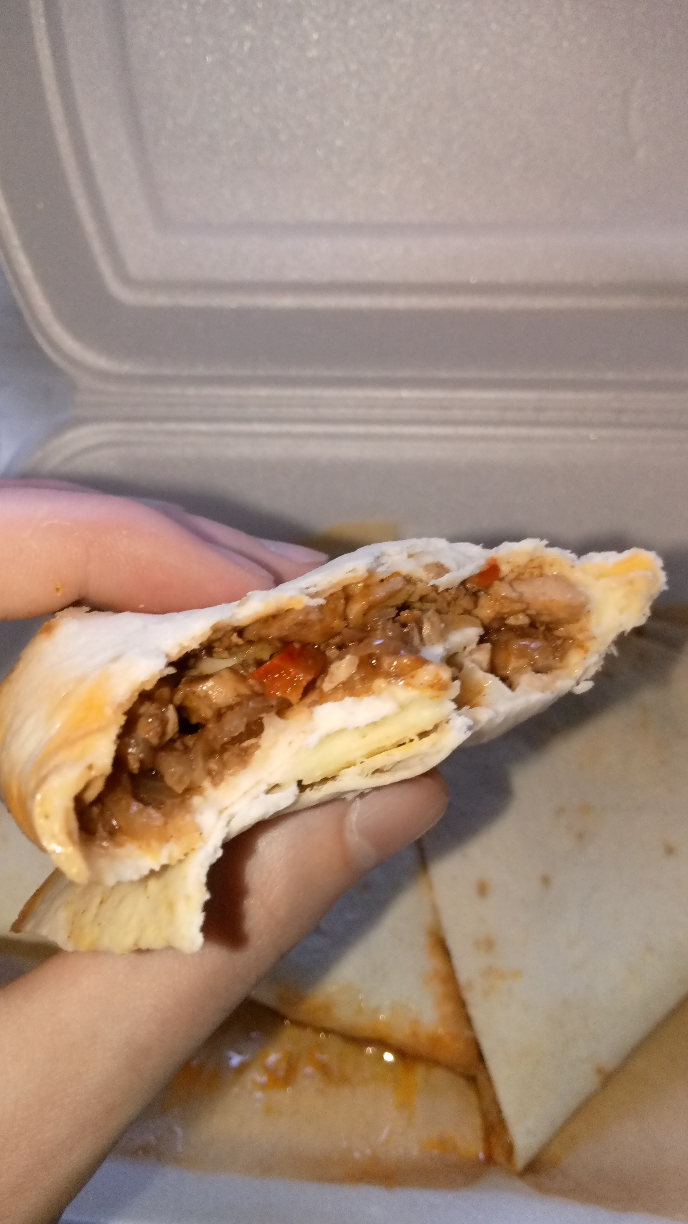 Обед из ресторана "Мясо и Угли"