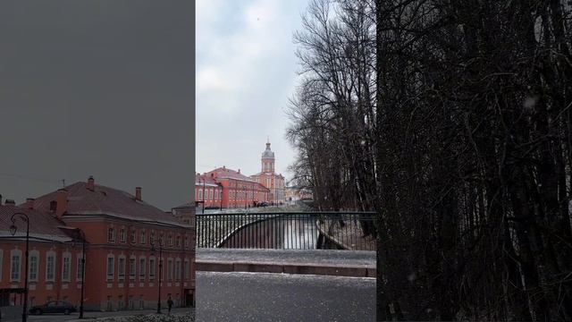 Снег в Александро-Невской Лавре / Сходи Посмотри