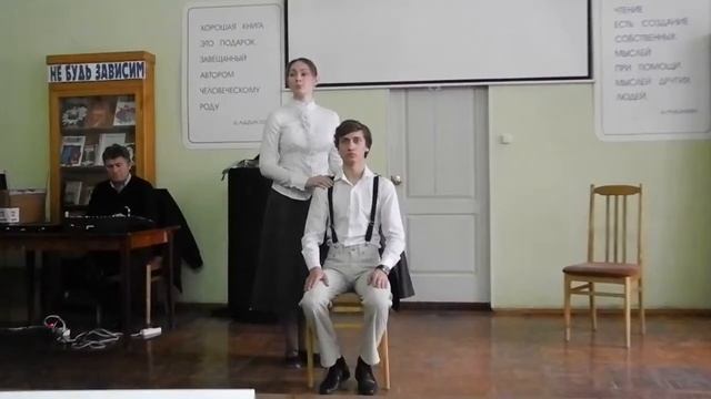 ЧЁРНЫЙ ЧЕЛОВЕК (С. Есенин). - 2014 год.