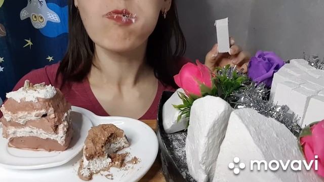 Пломбирный тортик, кремовое пирожное и Белгород / Sundae cake, cream cake and Belgorod