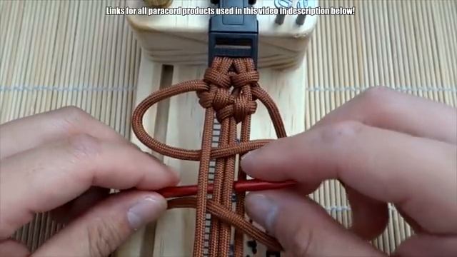 How to Make the Cancer Weave Paracord Bracelet Tutorial_270p_360p