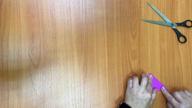 Изготовление игрушки из бумаги Вертушка