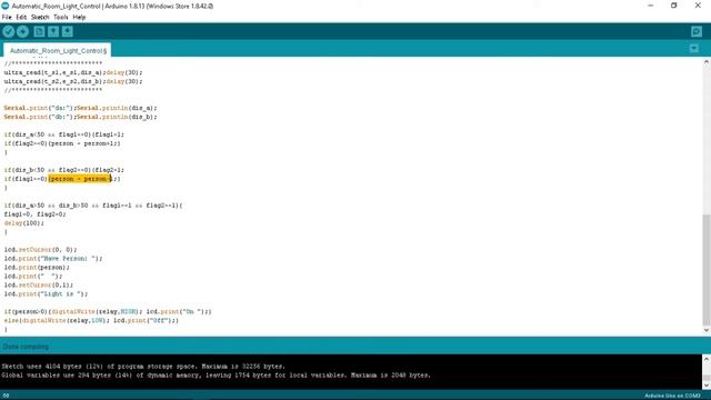 Counter Based Smart Bulb- Electronic Project-Step by Step Detail Analysis: First-Year Students