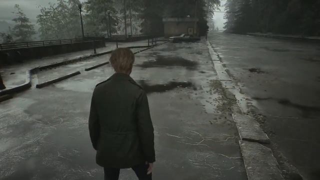 Баги в Silent Hill 2 на PlayStation 5 Pro — мерцания на поверхности