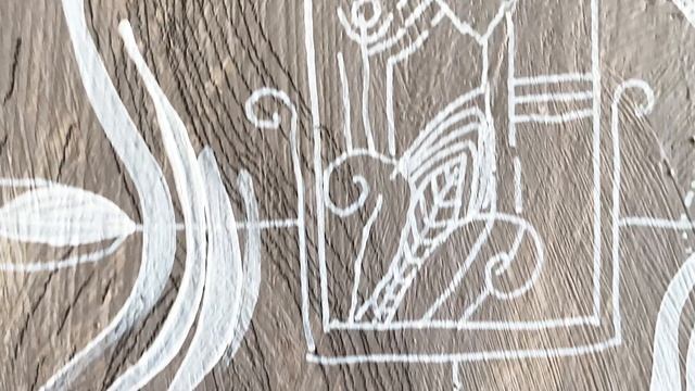 Интерьерная картина акрилом абстракция