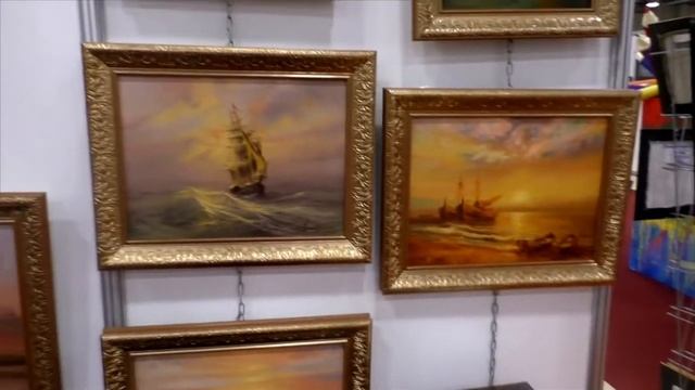 Арт-Ростов 2019. ДонЭкспоцентр. Галерея Балахонова г. Санкт-Петербург.  Студия МарАнт