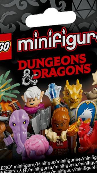 Распаковка LEGO Dungeons & Dragons Minifigures (4 часть)