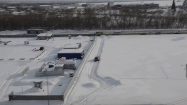 Объезд метростроя по грутовке.