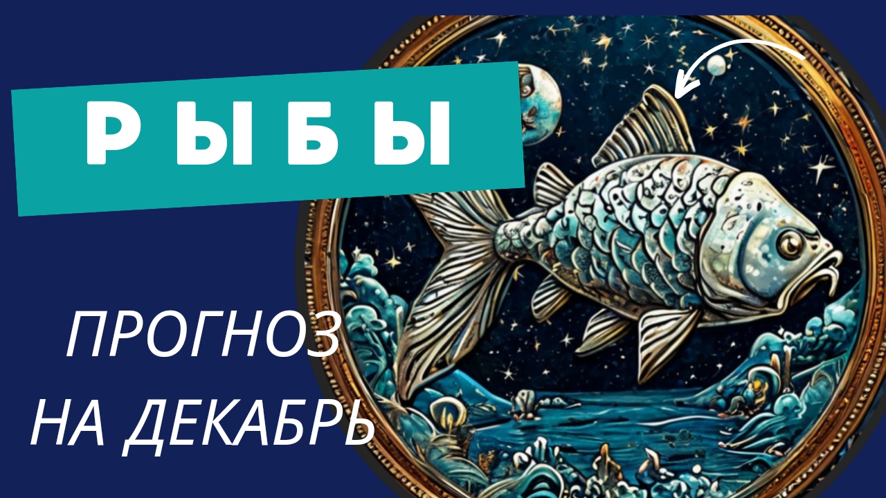 РЫБЫ - 💯 ПРОГНОЗ #таро  НА ДЕКАБРЬ 2024 🍀 события и энергии месяца