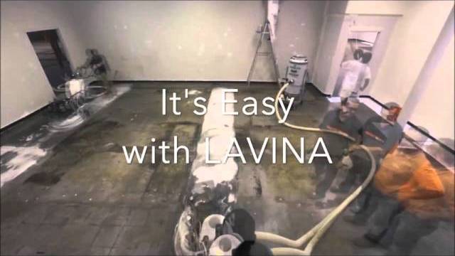 Concrete Grinding and Polishing with LAVINA