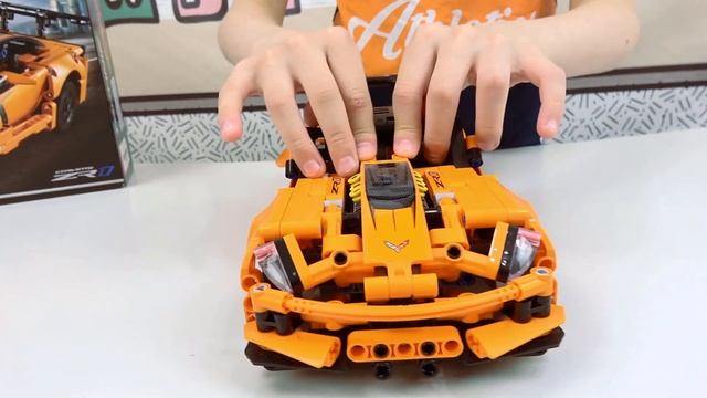 LEGO Technic 42093 Chevrolet Corvette ZR1 - Спорткар для ценителей лего и крутых машин! Даник и ЛЕГО