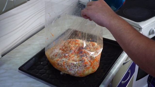 Плов по-деревенски в рукаве для запекания Поели с мамой получилось вкусно ПОДВАЛ ИЛЬИЧА