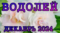 ВОДОЛЕЙ таро прогноз на ДЕКАБРЬ 2024 года.
