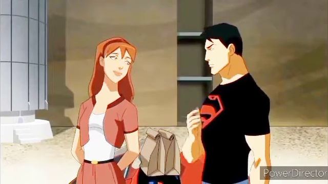 Miss martian and superboy - Slipped away