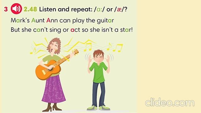 Go Getter 1 unit 5 - pronunciation