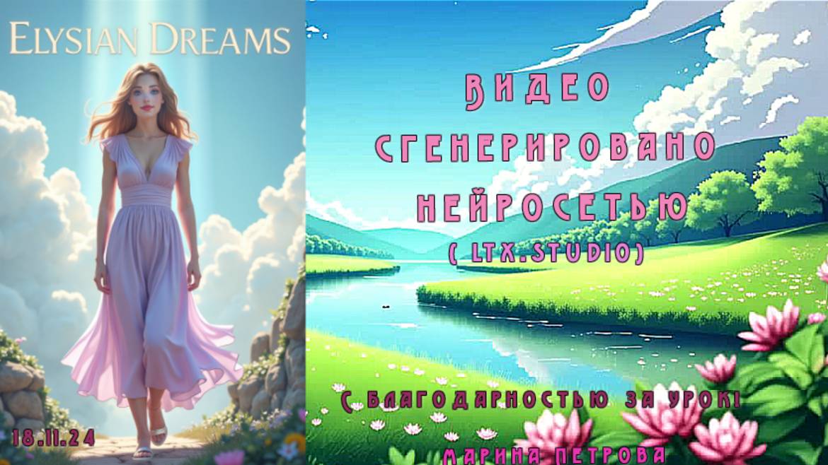 Elysian Dreams Выполнение задания №1 по Нейросетям