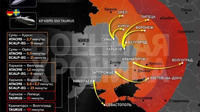 США сняли возражения против применения ракет Storm Shadow для ударов вглубь России, пишет...🔽🔽🔽